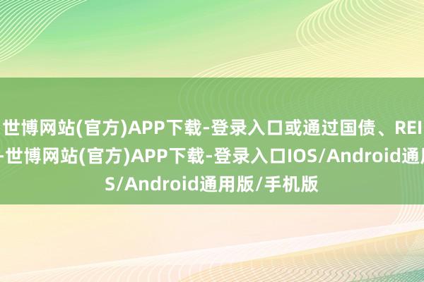 世博网站(官方)APP下载-登录入口或通过国债、REITs锁定收益-世博网站(官方)APP下载-登录入口IOS/Android通用版/手机版
